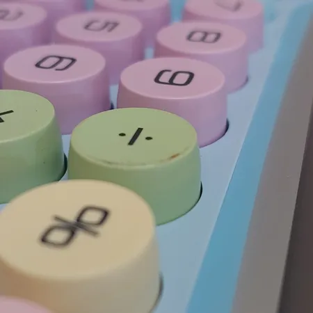 ماشین حساب مدل نوری طرح رنگی رنگی