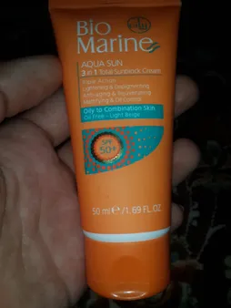 کرم ضد آفتاب بایومارین مدل AQUA SUN حجم 50 میلی لیتر