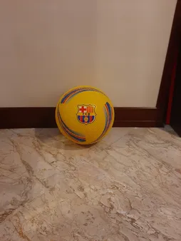 توپ فوتبال طرح بارسلونا مدل PSRG4