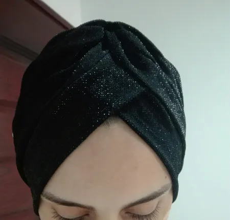 توربان زنانه مدل لمه