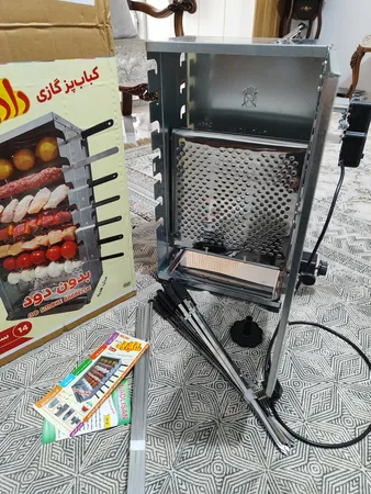 کباب پز دادلیسان مدل 14 سیخ استاندارد 2023