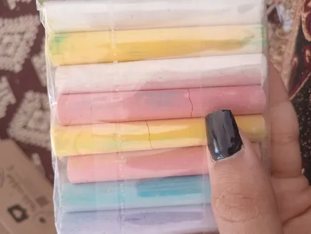 گچ رنگی مدل X8 بسته 8 عددی