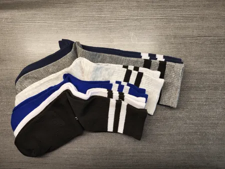 جوراب ساق بلند مردانه تن پوش هنگامه مدل کش اسپرت دو خط بسته 6 عددی