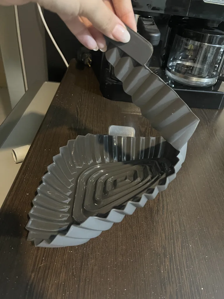 ظرف پخت به گز مدل سیلیکونی طرح هواپز ایر فرایر مربع