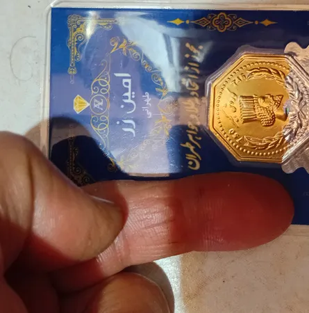 سکه گرمی طلا 18 عیار امین زر کد GL+1200