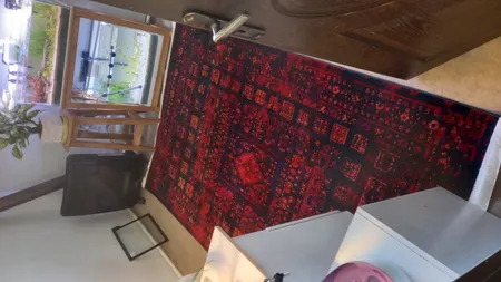 فرش ماشینی دنیای فرش مدل روشنک سنتی کد 1510