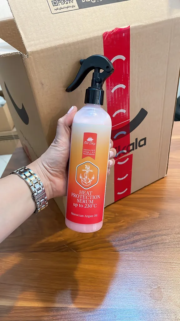 سرم دوفاز مو اولدشیپ مدل Heat Protect حجم 400 میلی لیتر