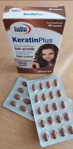 تجریه خرید کپسول ژلاتینی نرم کراتین پلاس یوروویتال بسته 30 عددی