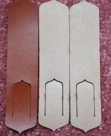 نشانگر کتاب چرما اسپرت کد 79BM-3 بسته 3 عددی