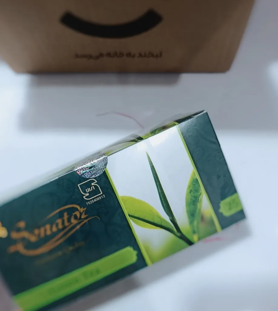 چای سبز کیسه ای سناتور مقدار 50 گرم بسته 25 عددی