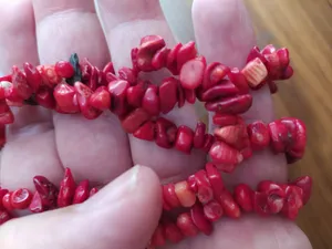 تجریه خرید ریسه سنگ مرجان مدل نامنظم کد 01