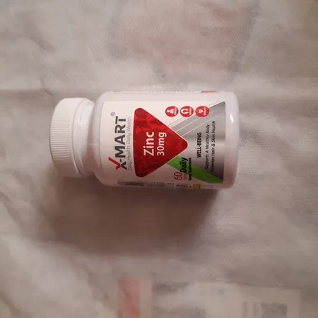 قرص زینک ایکس مارت - 30 میلی گرم بسته 60 عددی