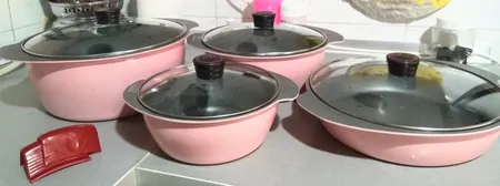 سرویس قابلمه ۱۰ پارچه اس پی اس مدل ۴۴۳۳