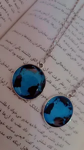 تجریه خرید گردنبند دخترانه مدل ماه شبتاب رزینی در