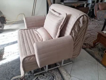 مبل تختخوابشو یک نفره مدل لِدا