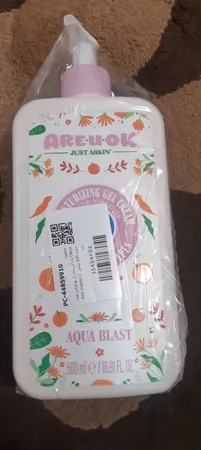 ژل آبرسان آر یو اوکی مدل Citrus And Vitamin C حجم 500 میلی‌لیتر