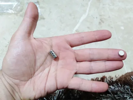 آهن ربا مدل نئودیمیوم دیسک کد 8x3mm بسته 5 عددی