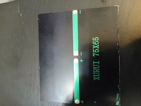 پنل خورشیدی  کد 705 ظرفیت 0.6 وات