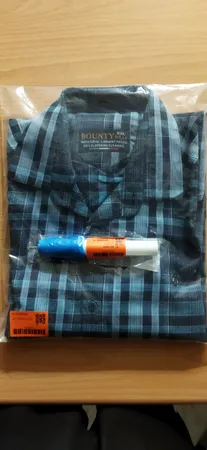 پیراهن آستین بلند مردانه مدل چهارخانه کد 1120-059