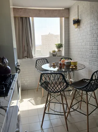 صندلی اپن مدل الماس فایبرگلاس پایه چوبی