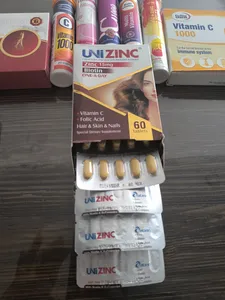 تجریه خرید قرص 15 میلی گرمی یونی زینک  بسته 60 عددی