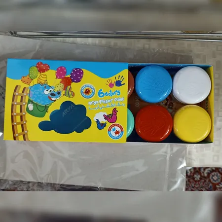 رنگ انگشتی 6 رنگ آریا مدل 7003