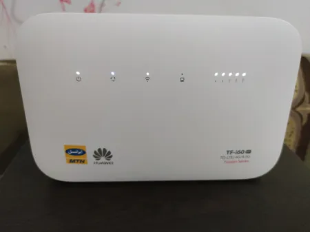 مودم 4G/TD-LTE ایرانسل مدل TF-i60 H1 همراه با سیم کارت دو قلو ایرانسل TD-LTE 4G