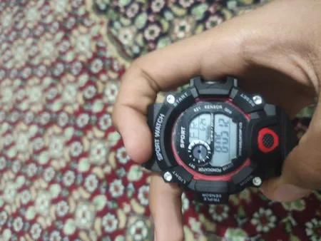 ساعت مچی دیجیتال مردانه مدل جهانی کد GHER1