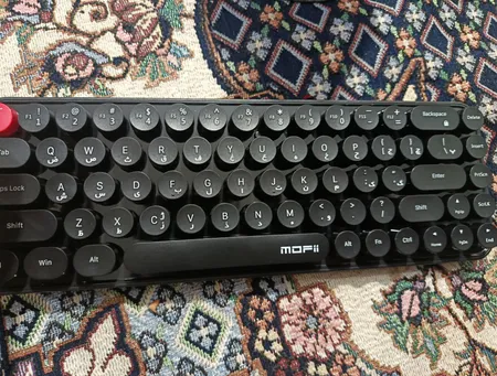 کیبورد و ماوس بی سیم مافی مدل I bean، سوییچ ممبران، Tenkeyless