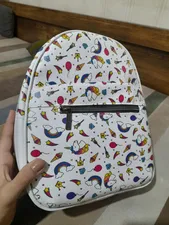 تجریه خرید کوله پشتی دخترانه طرح تک شاخ کد 2