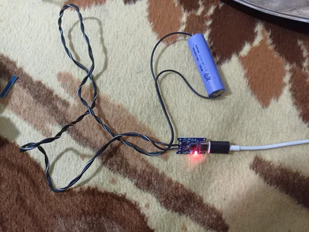 ماژول شارژ باتری لیتیومی مدل TP-4056TYPEC بسته 2 عددی