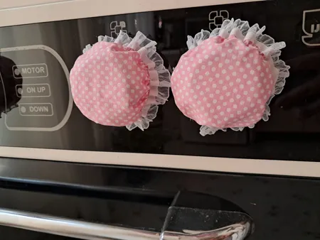 دستگیره اجاق گاز مدل خالدار کد 22 بسته 5 عددی