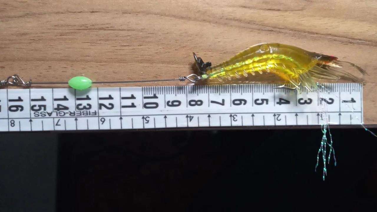 طعمه ماهیگیری مدل میگو کد 7