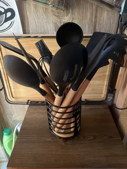 سرویس کفگیر و ملاقه 12 پارچه پرنس هوم مدل KITCHEN SET