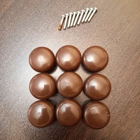 دستگیره کمد مدل M86 تک پیچ بسته 9 عددی