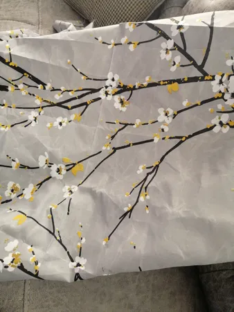 پارچه ملحفه طرح شکوفه کد tos