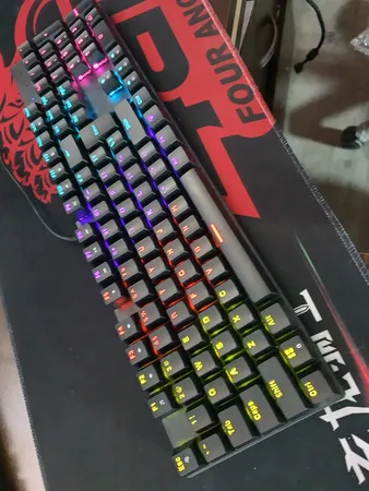 کیبورد مخصوص بازی اسکپتر مدل KA101/KEYPRO 2023