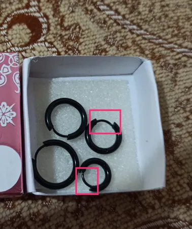 پیرسینگ گوش کد PS524 مجموعه 4 عددی