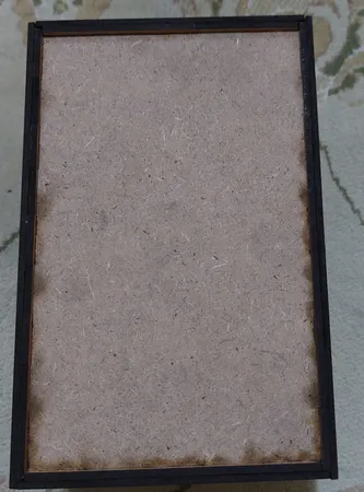 جعبه هدیه چوبی طرح مستطیل مدل B1066