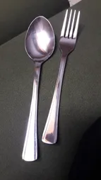 سرویس قاشق و چنگال 12 پارچه صنایع استیل ایران مدل مونزا کد 101