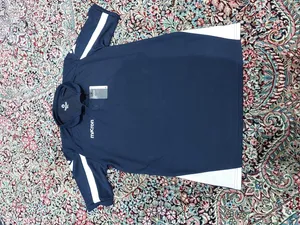 تجریه خرید پولوشرت ورزشی مردانه مکرون مدل پورتو رنگ سورمه ای