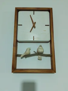 تجریه خرید ساعت دیواری سهیل مدل پرنده m30