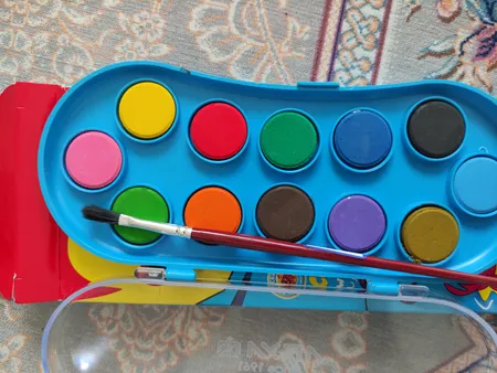 آبرنگ 12 رنگ آریا مدل SINCE1961