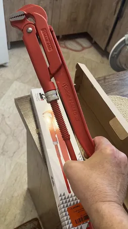 آچار لوله گیر ایران پتک مدل 001 سایز 1.5 اینچ