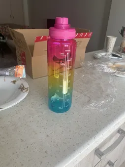 قمقمه مدل ورزشی مات  گنجایش 1 لیتر