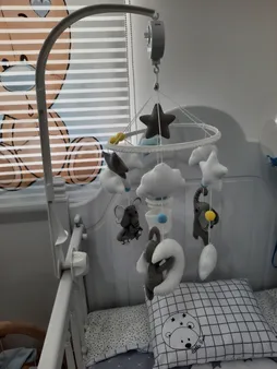 آویز تخت کودک مدل الفت کد 8001