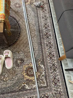 چوب پرده مدل المپیک طول 140 سانتیمتر