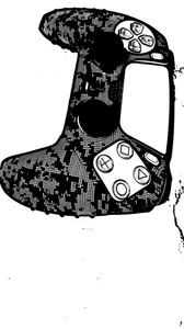 تجریه خرید محافظ دسته پلی استیشن 5 اسپارک فاکس مدل Silicone Grip Pack Digital Camo به همراه روکش آنالوگ