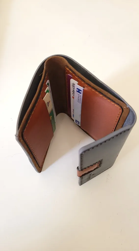 کیف پول چرم بارثاوا مدل 1509