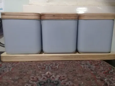 ست جای ادویه 4 پارچه رایکا کد 9934